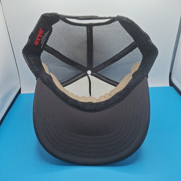 Four And Nine Athleisure Memphis TN Trucker Snapback Hat Cap Black - Picture 6 of 7